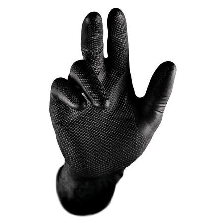 Grippaz Skins Extended Use Black Gloves 50 Pack