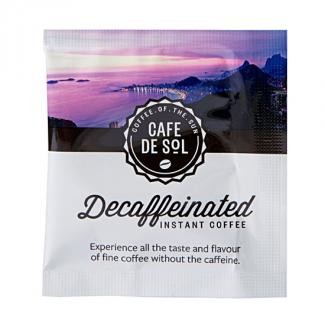 CAFE DE SOL DECAF COFFEE SACHET X 500