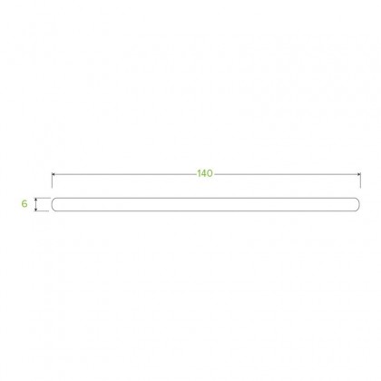 Wooden 14cm Stirrer X1000