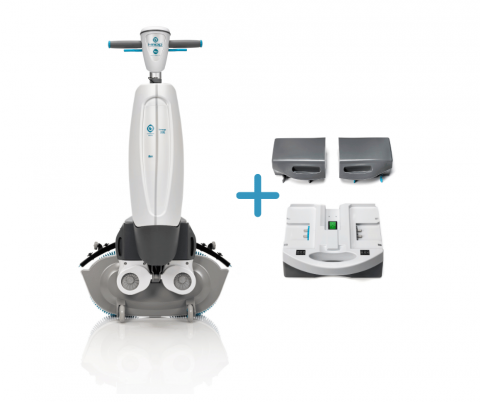 I-Mop XXL Plus 62cm Scrubber, Batteries & Charger Kit