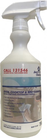 JIMS OVEN COOKTOP & BBQ CLEANER 750ml