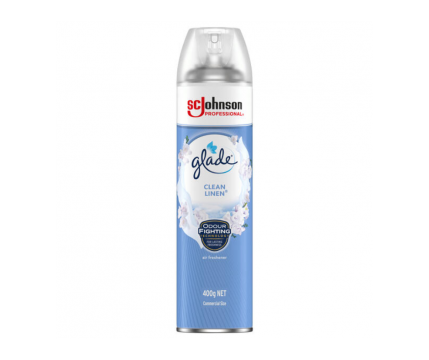 Glade Clean Linen Aerosol 400g