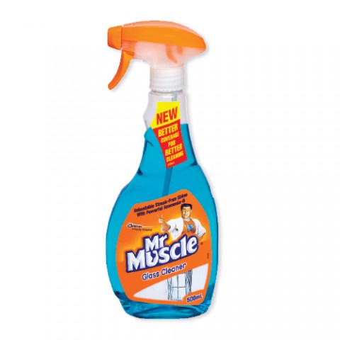 MR MUSCLE GLASS CLEANER 500ml