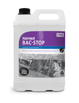 Kemsol Bac-Stop Sanitiser/Disinfectant 5L