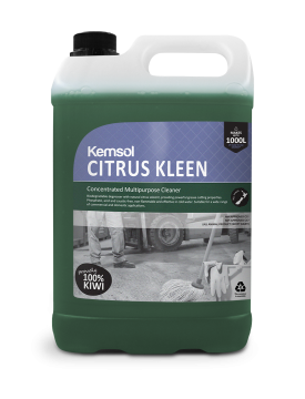 Kemsol Citrus Kleen Biodegradable Cleaner/Sanitiser 5L