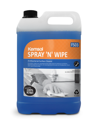 Kemsol Spray N Wipe 5L