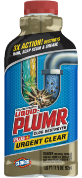 Liquid-Plumr Urgent Clear 502ml