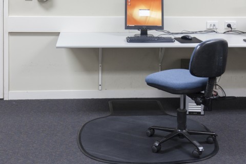 Rubber Chairmat 1450 X 1140mm