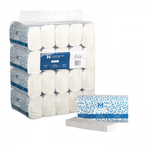 M Slimfold Paper Towels 4000 Sheets Poly