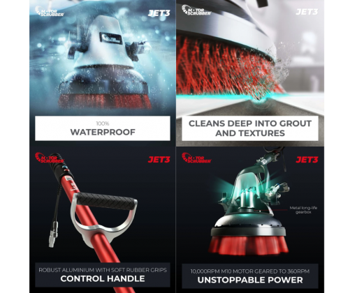 Motorscrubber JET3 Starter Kit