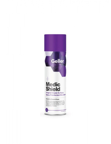 Geller Medicshield Aerosol Hospital Grade Disinfectant/Sanitiser Spray 500ml