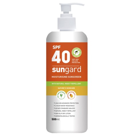SUNGARD SPF40 SUNSCREEN/INSECT REPELLENT 500ml