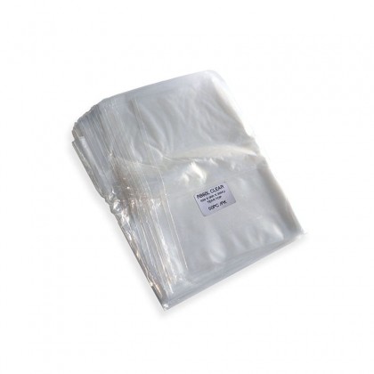 NZ Made Clear Rubbish Bags 60L - 50 Pack