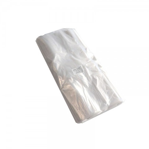 NZ Made Clear Rubbish Bags 80L - 50 Bags