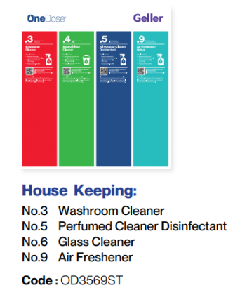 Geller OneDose Housekeeping Station Starter Kit