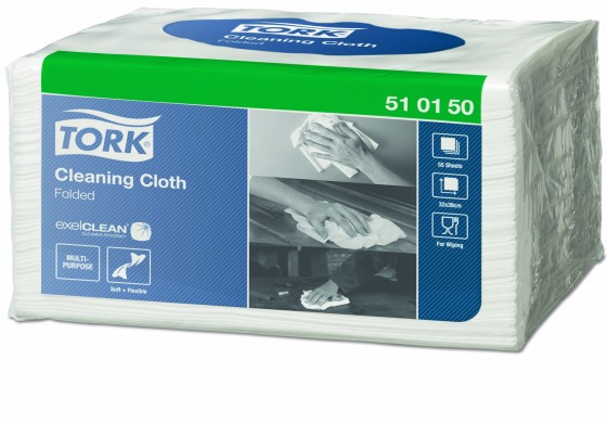 Tork 510150 Cleaning Cloth - 55 Sheets