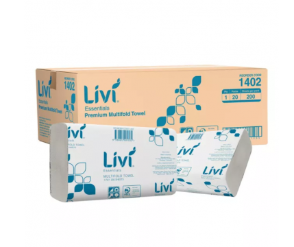 Livi Essentials Premium Slimfold Towel - 1402
