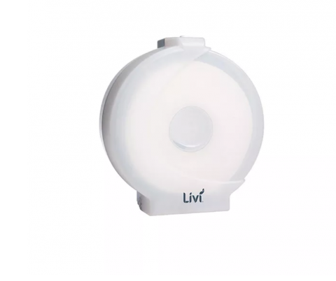 Livi Jumbo Single Dispenser White - D820