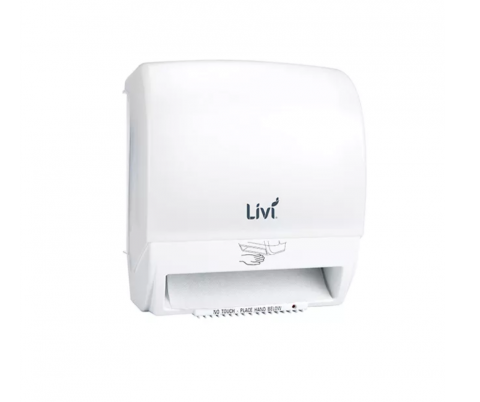 Livi Electronic Easy Roll Dispenser White - D235