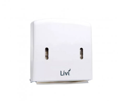 Livi Mini Slimfold Dispenser White - D811