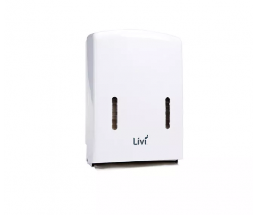 Livi Maxi Slimfold Dispenser White D822