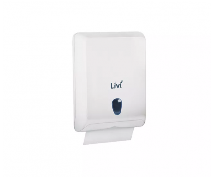 Livi Interfold Dispenser White - D830