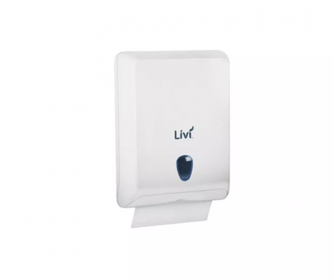 Livi Interfold Dispenser White - D830