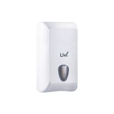 Livi Half Wipe Dispenser White - D834