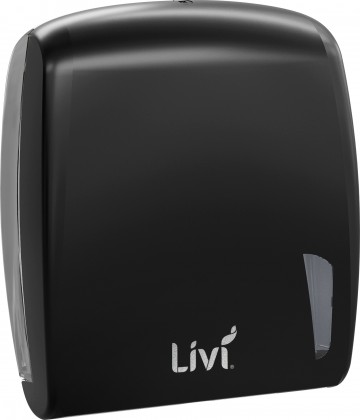 Livi Slimfold Paper Towel Dispenser Carbon Black - D901