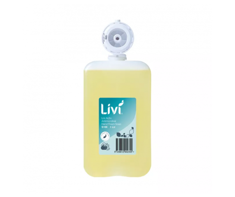 Livi Activ Antimicrobial Foaming Hand Soap 1L