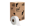 Livi Essentials 2Ply Mini Jumbo Toilet Paper X12 - 1103