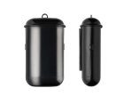Pod Petite Manual Sanitary Bin Black