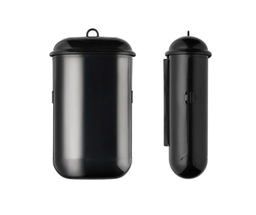 Pod Petite Manual Sanitary Bin Black