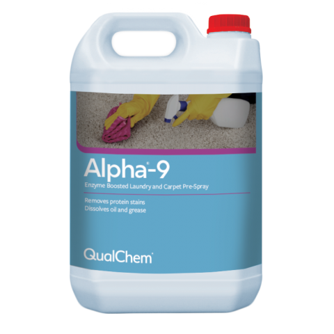Qualchem Alpha 9 Pre Spray Enzyme Base 5L
