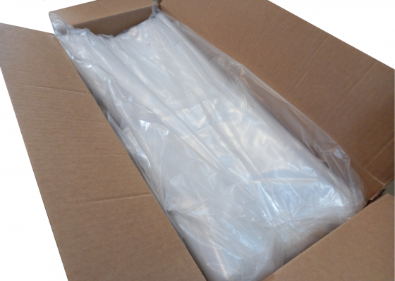 NZ Made Clear Rubbish Bags 240 Litre - 200 Bags