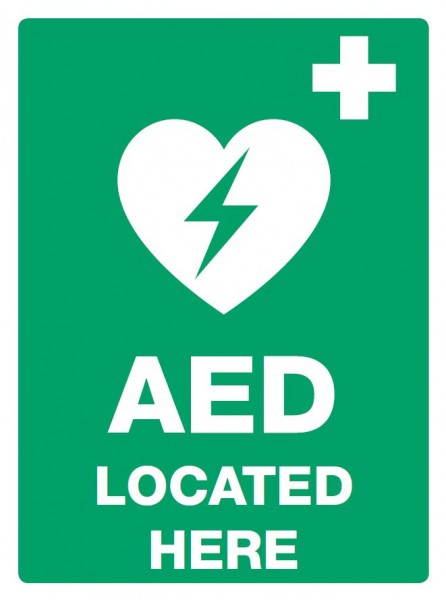 Defibrillator Sign | Products | Waikato Cleaning Supplies
