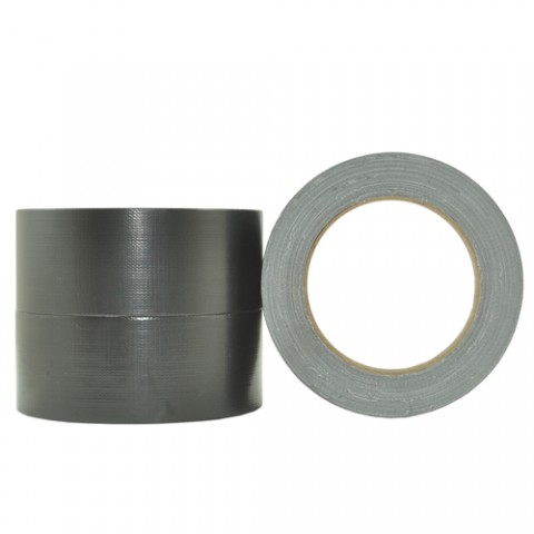 Cloth Tape - 80 Mesh Rayon Rubber - Black - 48mm X 30m
