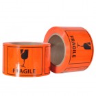 Rippa Shipping Pet Label - Fragile - 72mm X 100mm X 66m