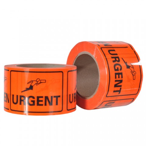 Rippa Shipping Pet Label - Urgent - 72mm X 100mm X 66m