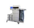 Sabco Professional Lockable Janitor Cart with Hood