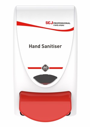 Deb Dispenser Instant Foam Sanitiser - Red 1L