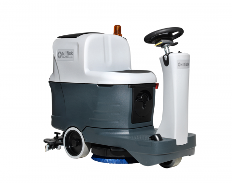 NILFISK SC2000 COMPACT RIDE ON SCRUBBER DRYER