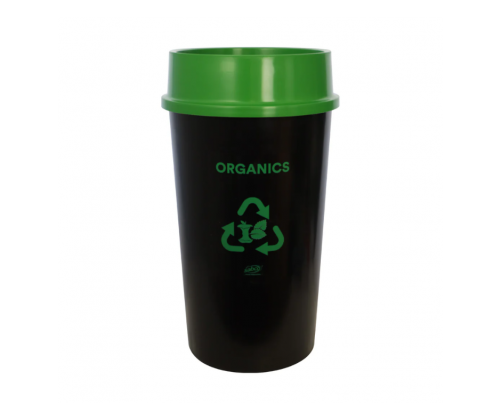Sabco Recycling Station 60L Bin & Red Lid