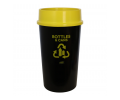 Sabco Recycling Station 60L Bin & Yellow Lid