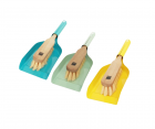 Superior Iron Wood Dust Pan Set