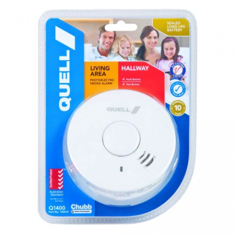 Quell Smoke Alarm - Photoelectric 10 Year Battery