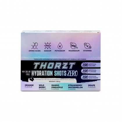 Thorzt Hydration Shots Zero Mixed 50 Pack