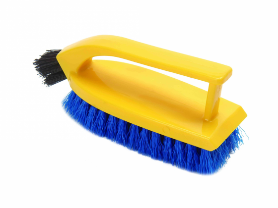 Trust Iron Handle Scrub Brush Pp Fill - Yellow