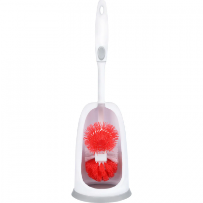 Filta Toilet Tidy Rim Brush Set Red