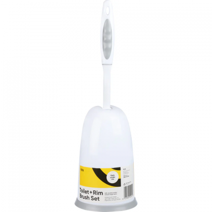 Filta Toilet Tidy Rim Brush Set Red